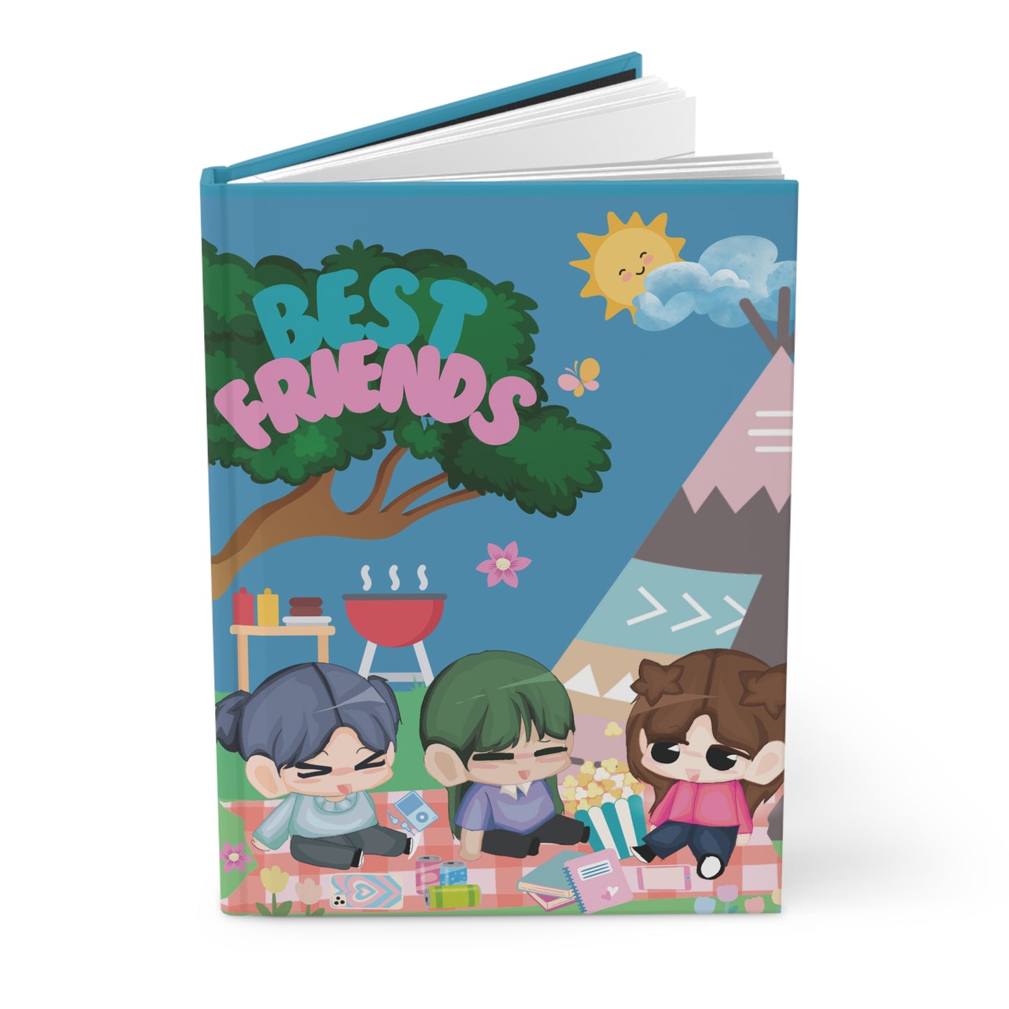 Sophie and Friends Hardcover Journal Matte - "Best Friends"