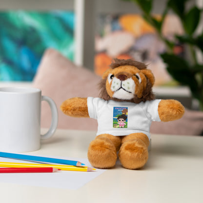 Sophie and Friends Stuffed Animals with Tee - "Vacation Mode"