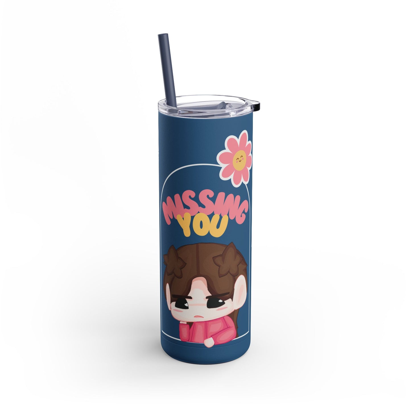 Sophie Maars Maker Skinny Matte Tumbler - "Missing You"